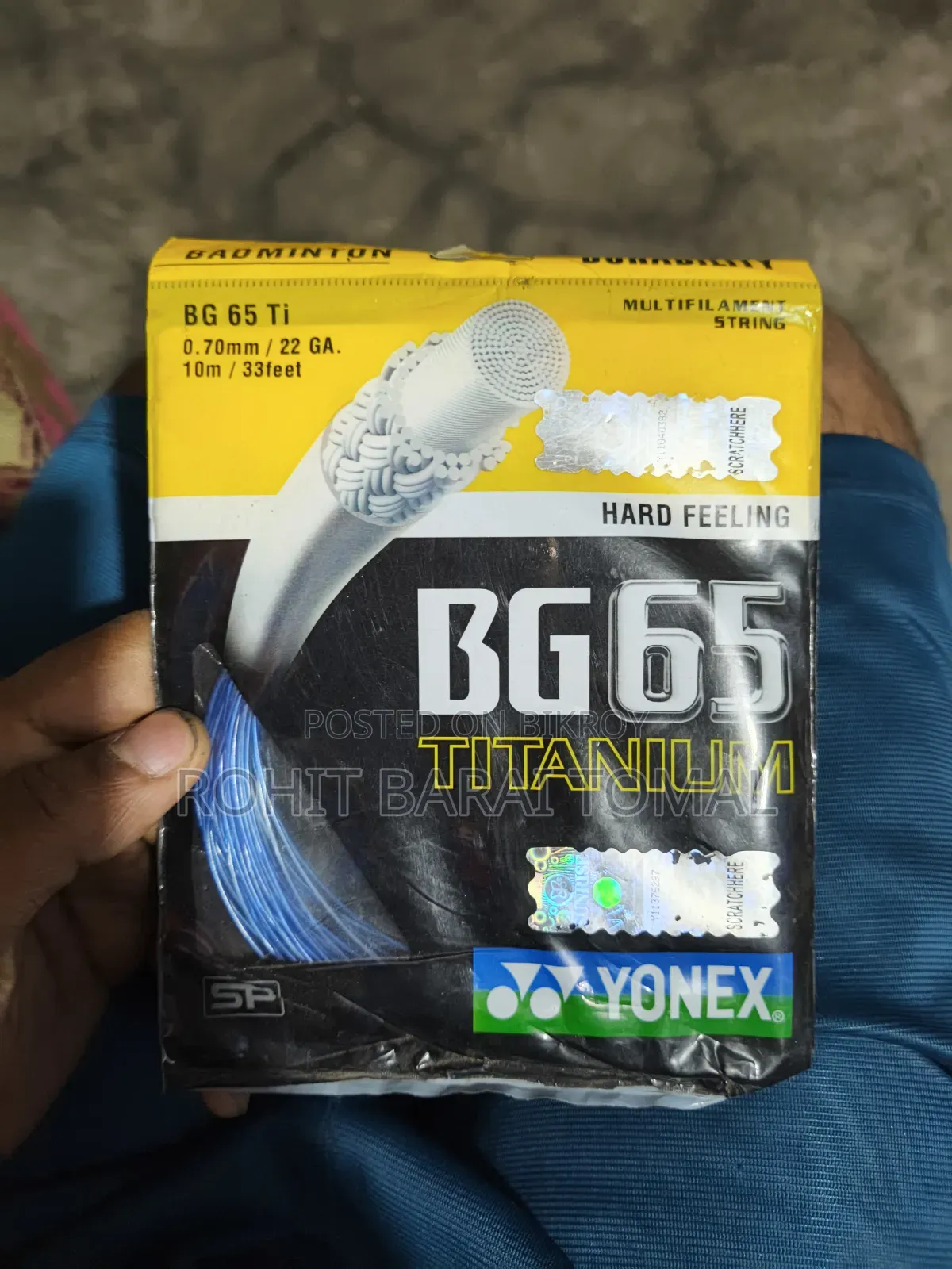 Yonex BG 65 Titanium: The Perfect Combination of Power and Durability!