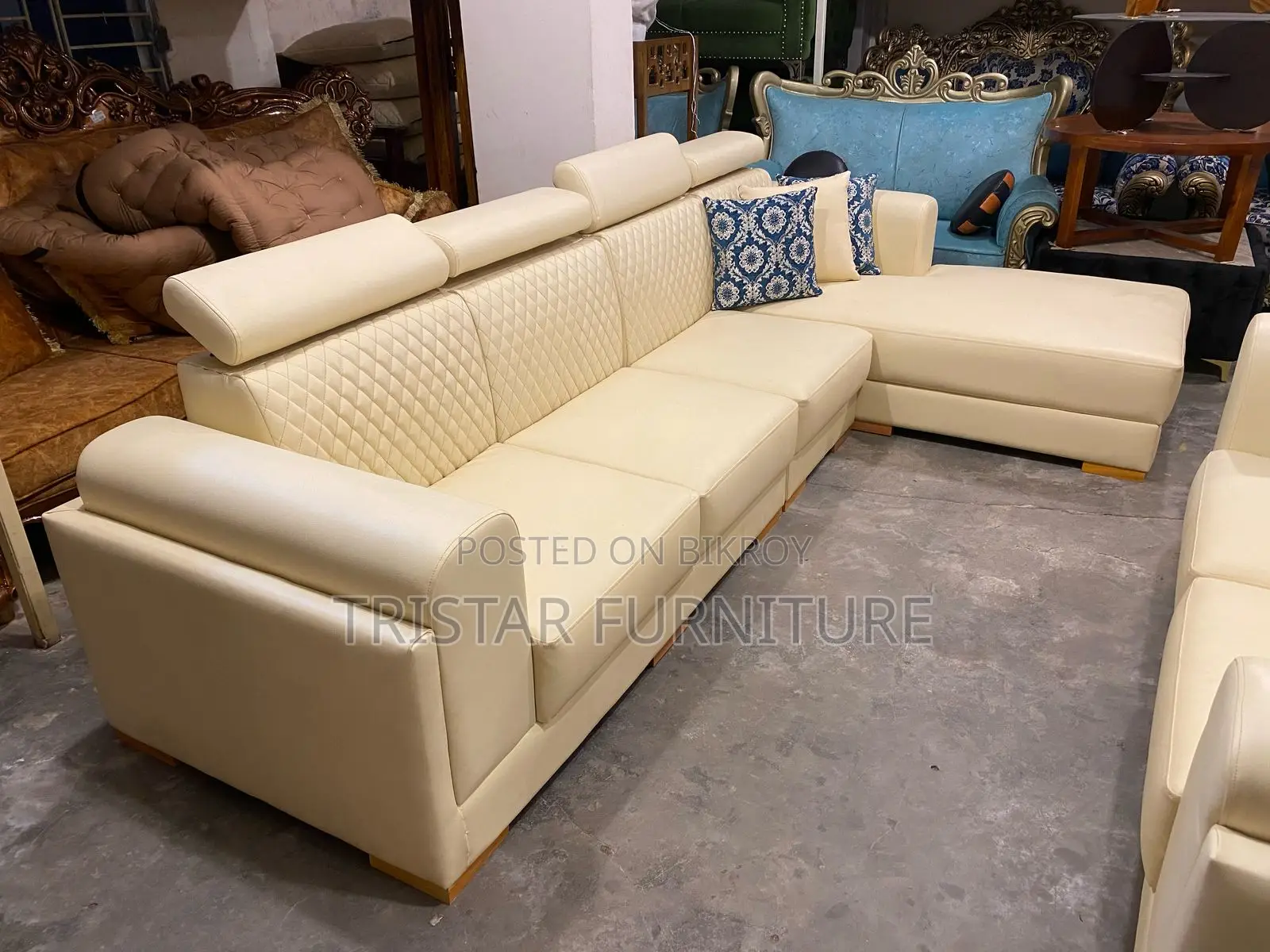 Strick L Shape modern sofa set SL287F