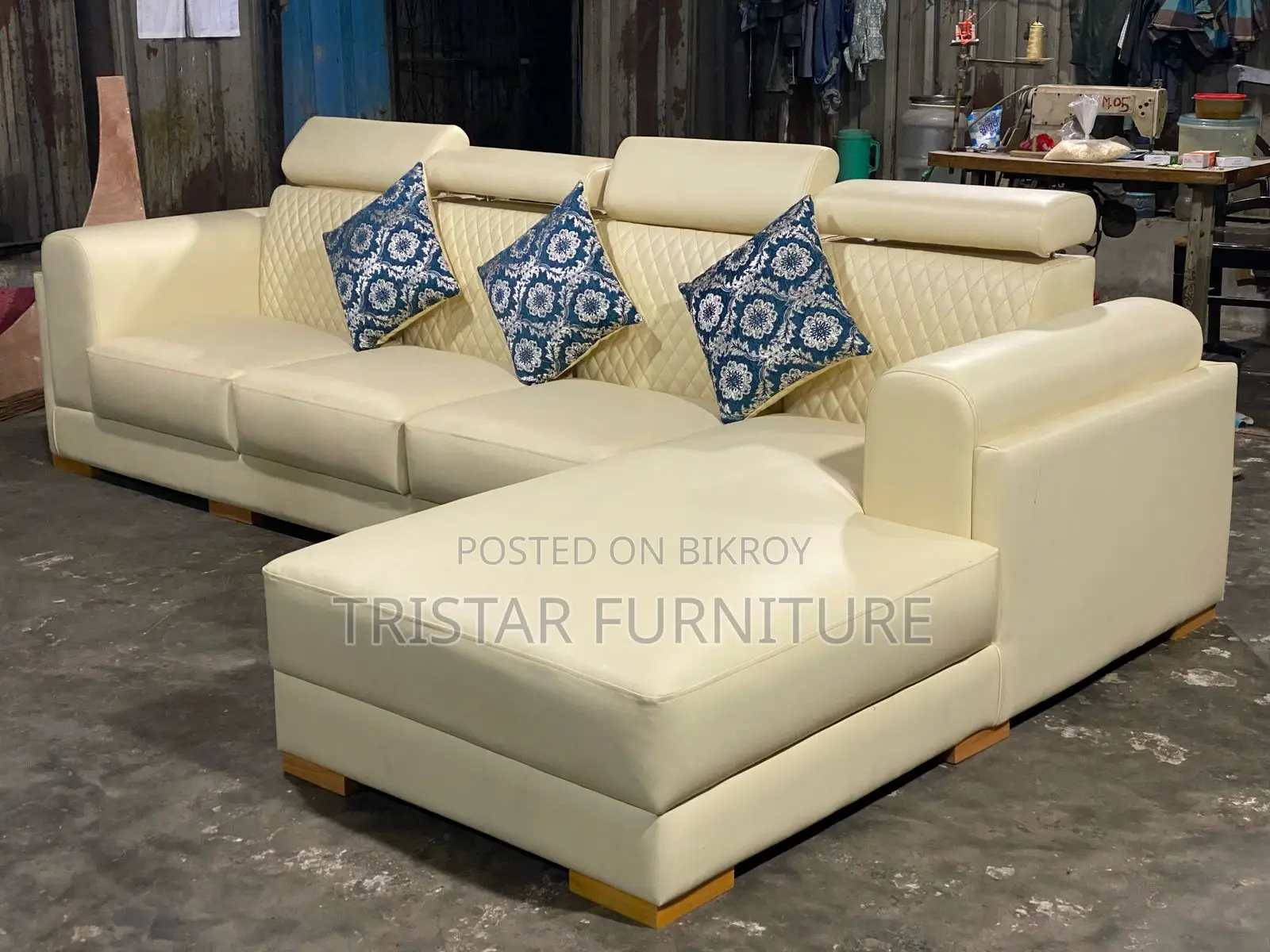 Strick L Shape modern sofa set SL287F
