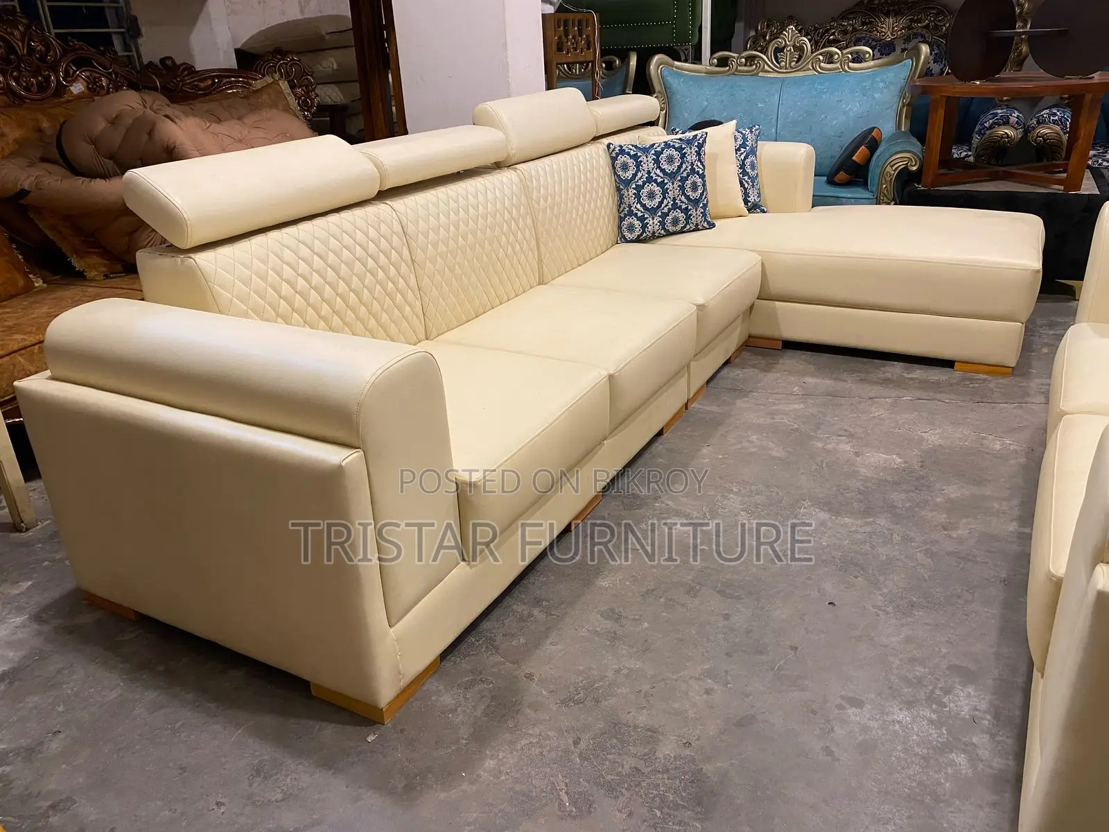 Strick L Shape modern sofa set SL287F
