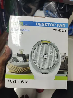 COB Light Desktop Fan (Model: YT-M2031)