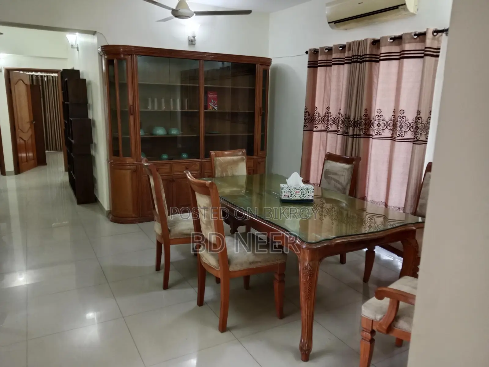 Fully furnish 4 Bed room apt rent in banani South