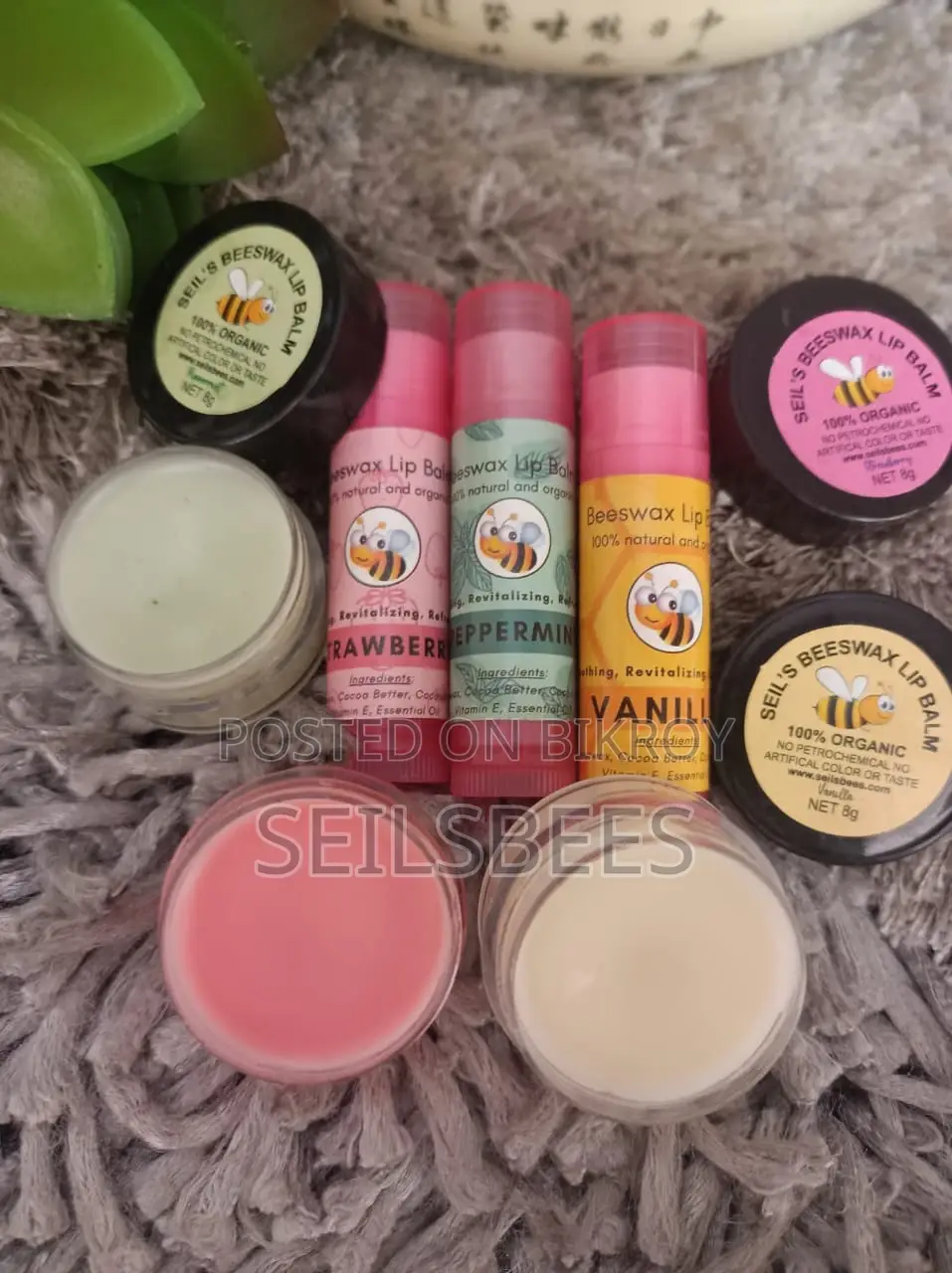Beeswax Shea Butter Lip Balm