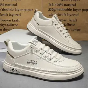 Spring Men's Shoes New Breathable White