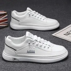 Spring Men's Shoes New Breathable White