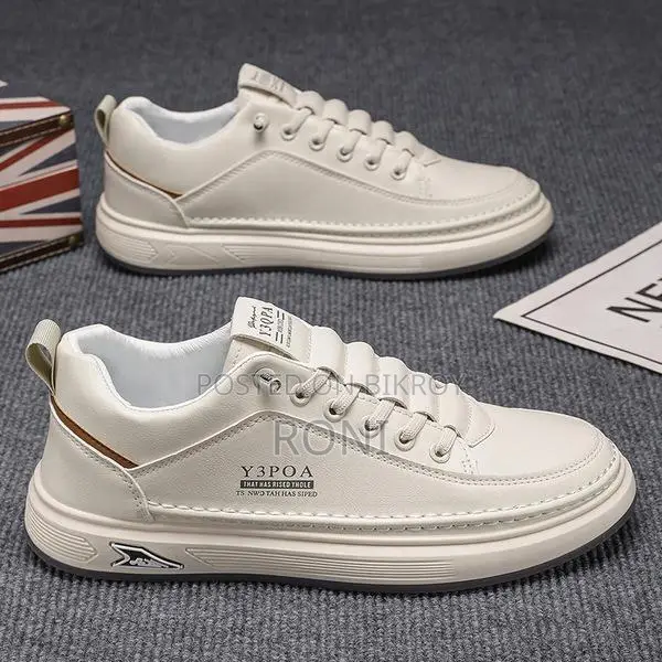 Spring Men's Shoes New Breathable White