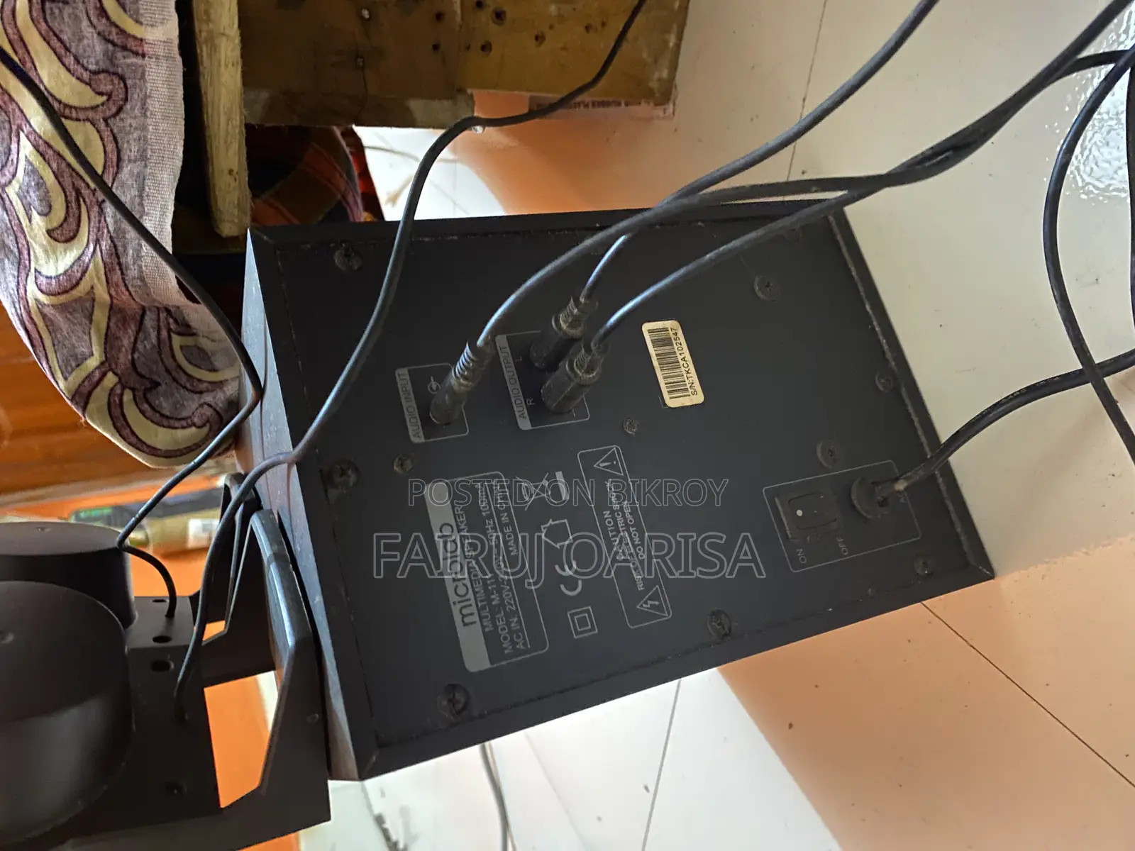 Microlab M-111 2.1 Speaker
