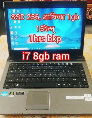 Core I-7-ssd-256-ram-8-graphics 1gb-16 Ins 2nd