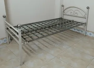 সিংলেগ লোহার খাট, Single Metal Bed.
