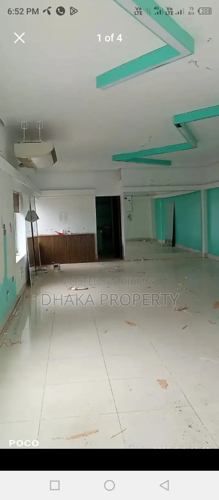 বনানীতে ১০০% বাণিজ্যিক অফিস স্পেস (১৫০০ বর্গফুট) ভাড়া হবে