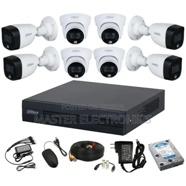 Hikvision & UNV 08 camera package 📦📦📦📦