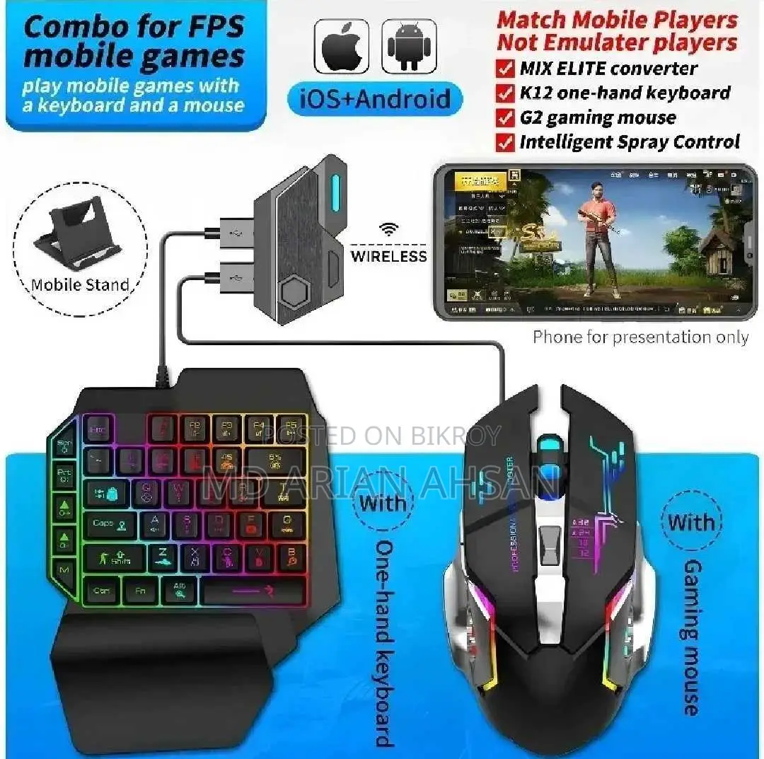 Combo for Fps Mobile Gaming
