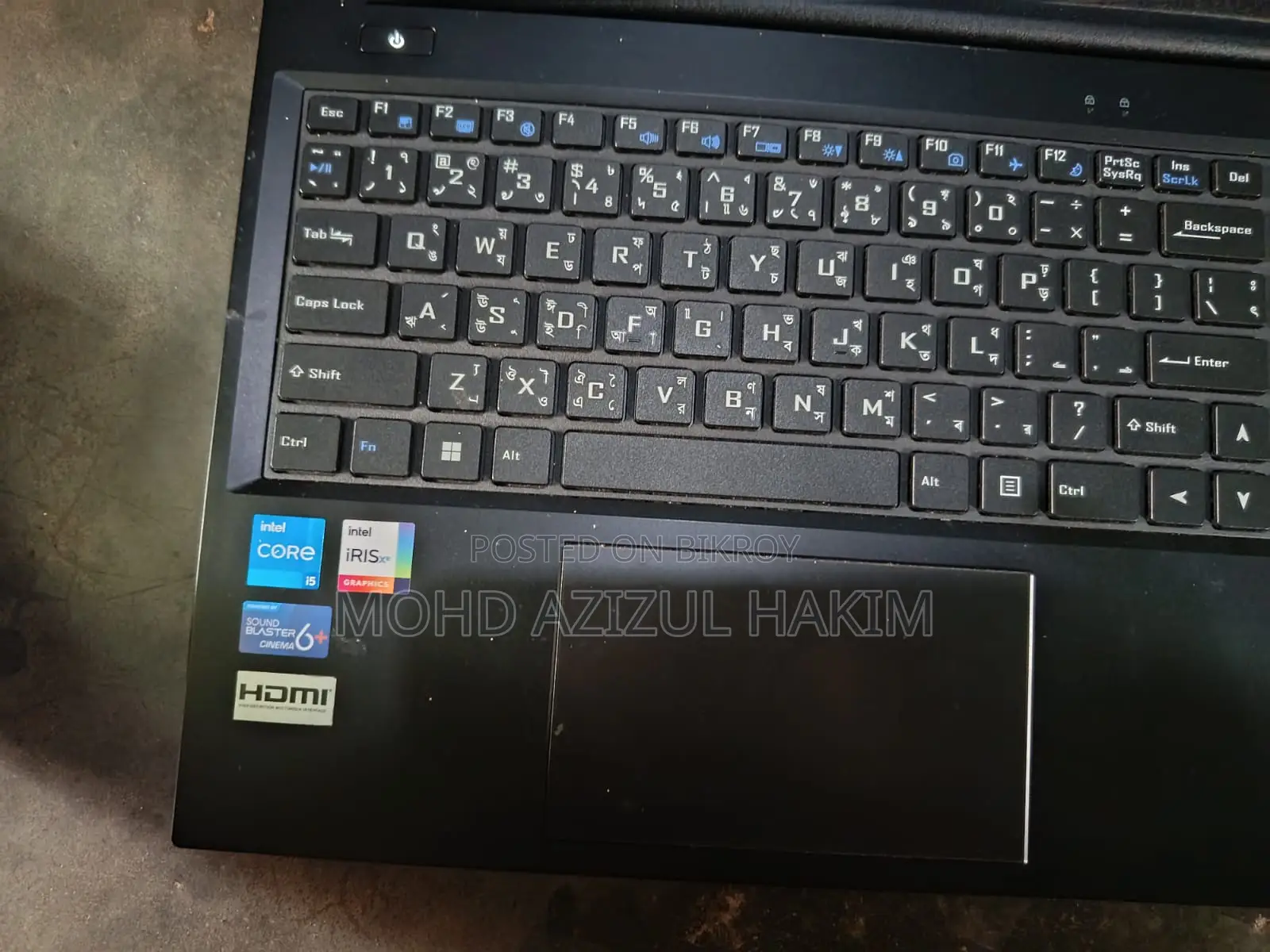 Laptop 8GB Intel Core I5 SSD 500GB