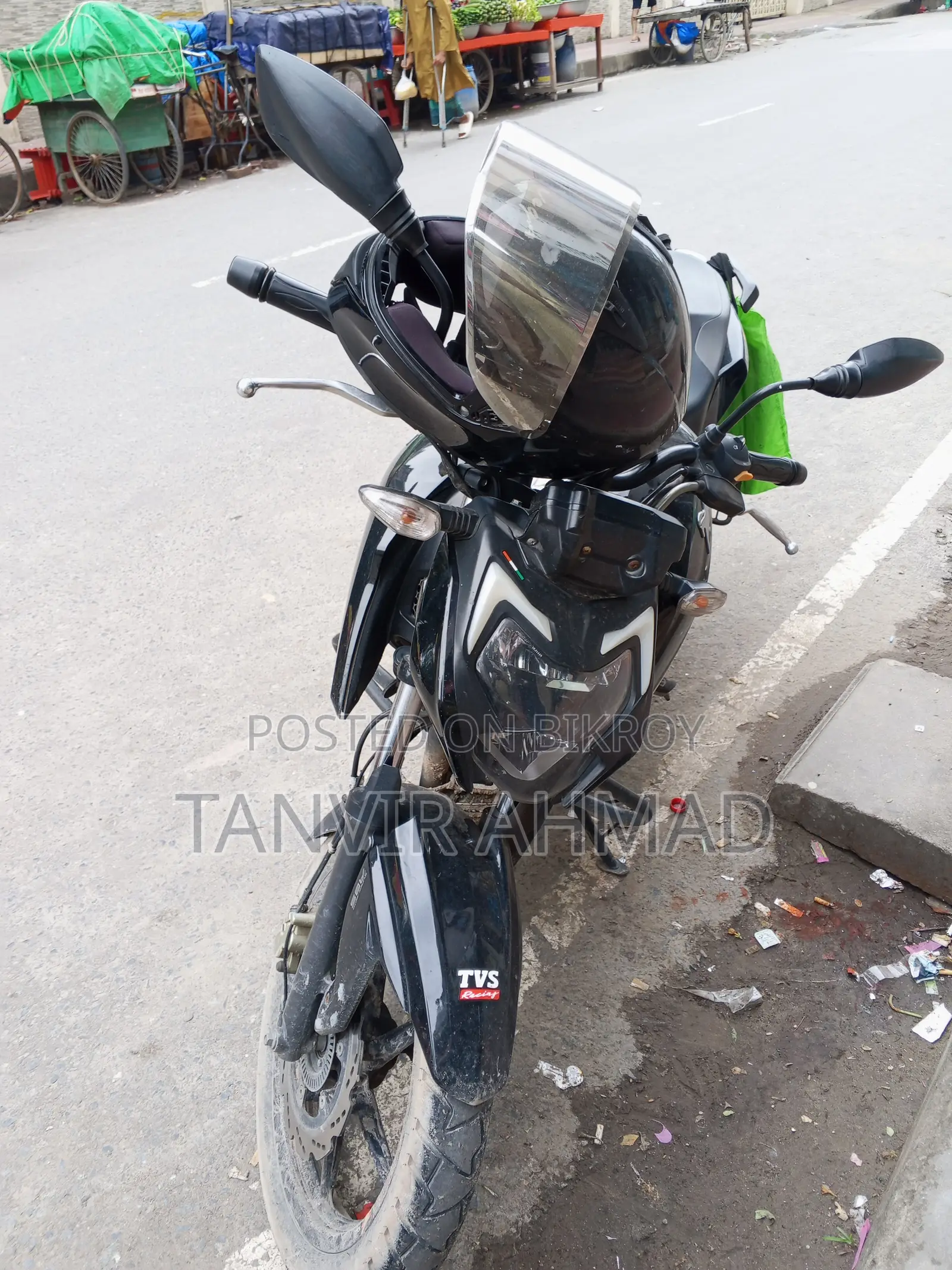TVS Apache RTR 160 4V 2022 Black