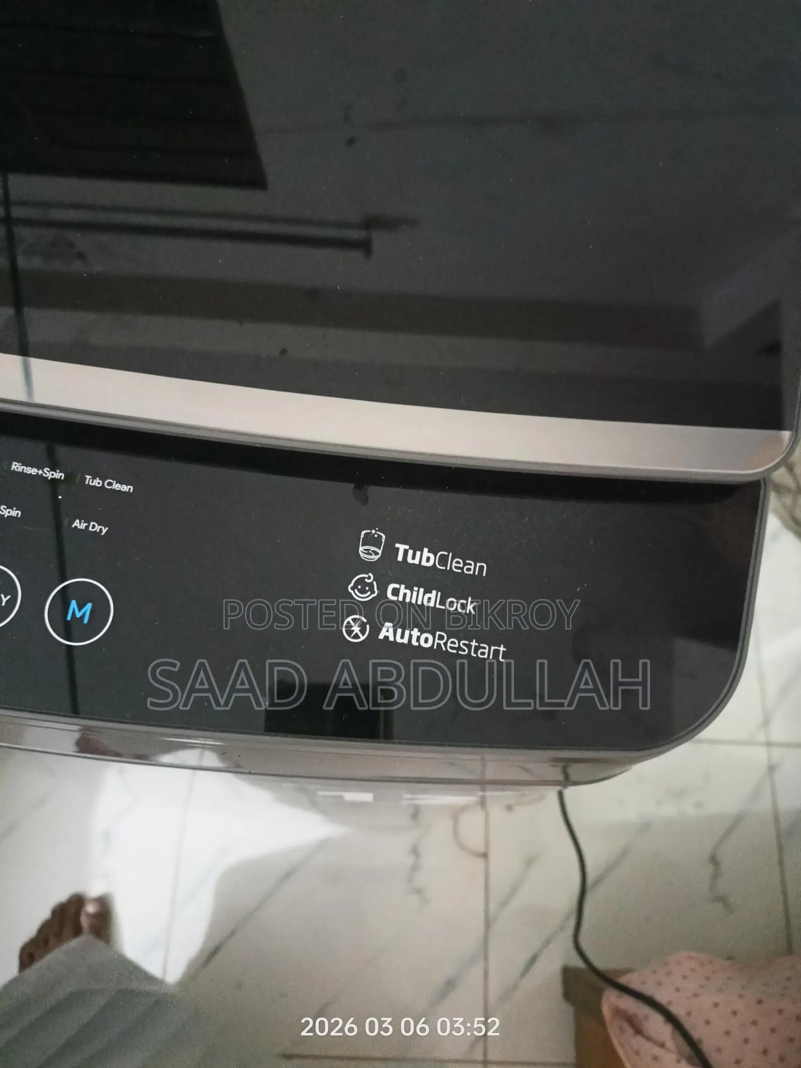 Singer Beko Washing Machine 12kg