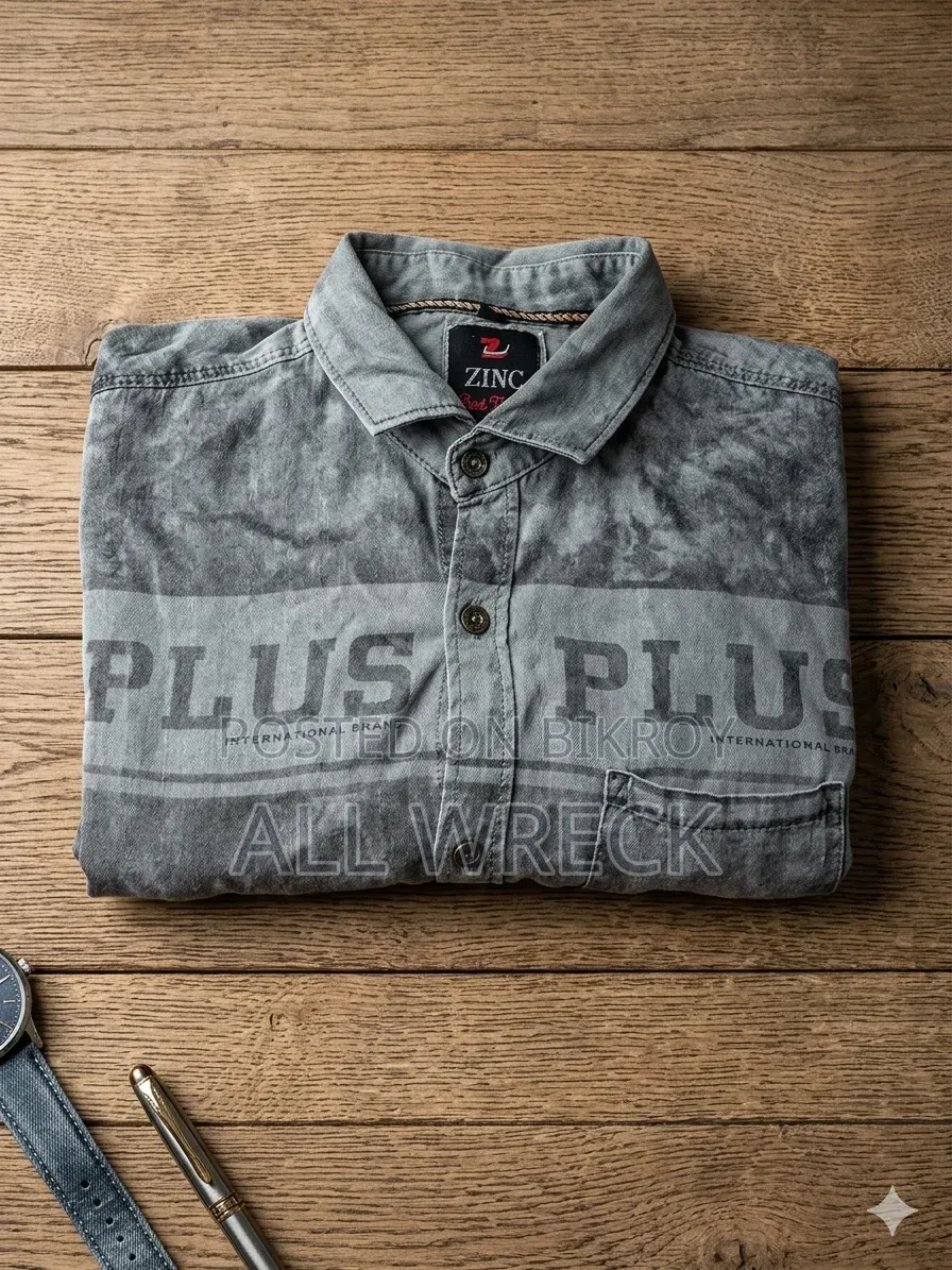 65% Discount with Free Delivery, Two Full-Sleeve Shirts Available.