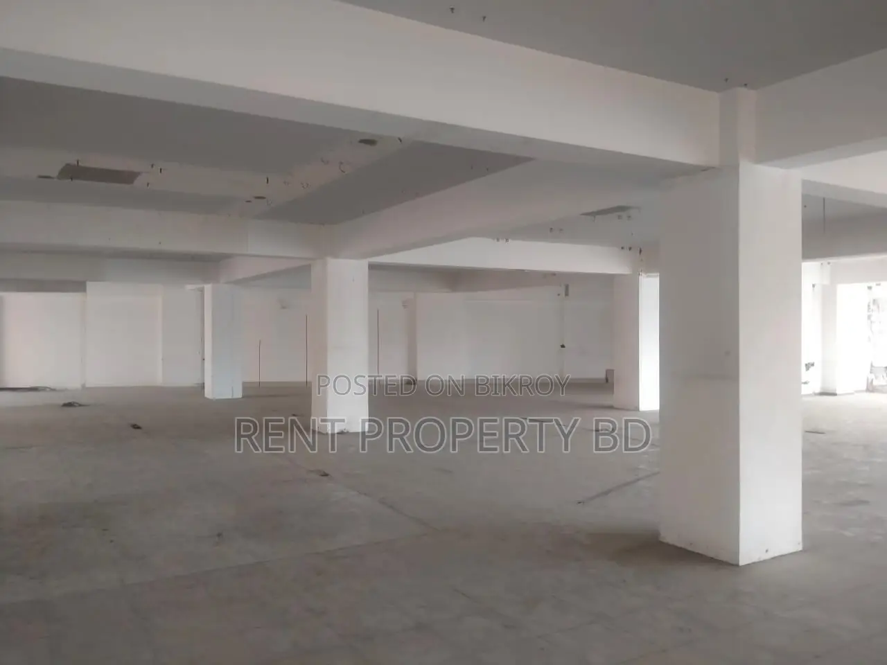 9500 sft commercial open office rent in gulshan