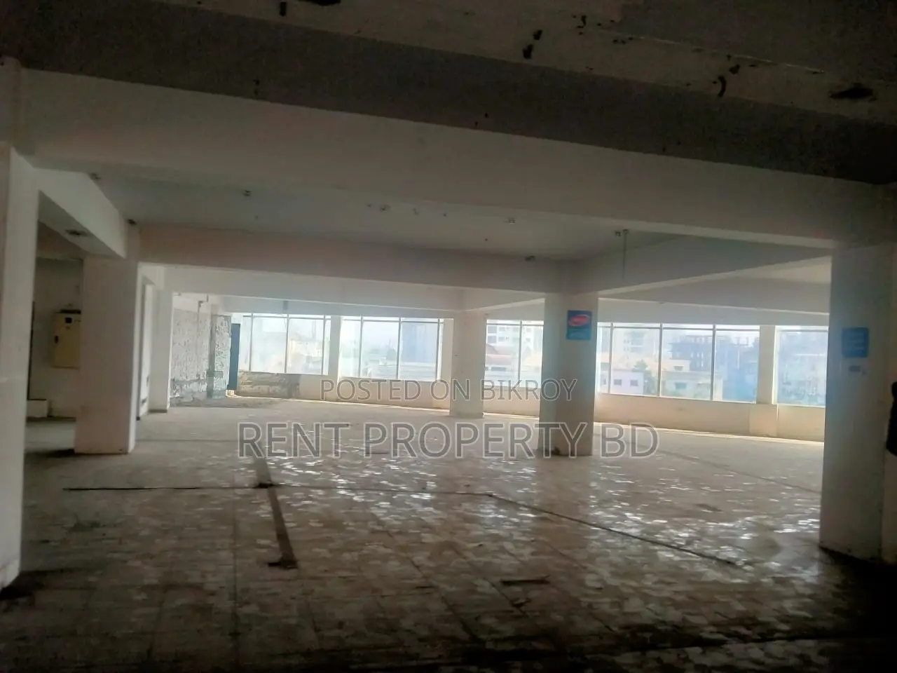 9500 sft commercial open office rent in gulshan