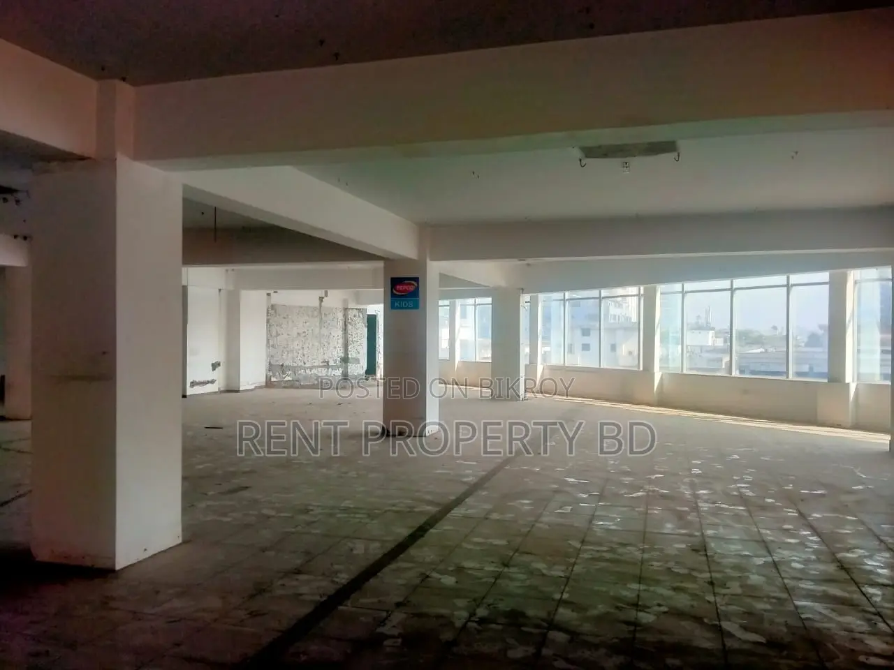 9500 sft commercial open office rent in gulshan