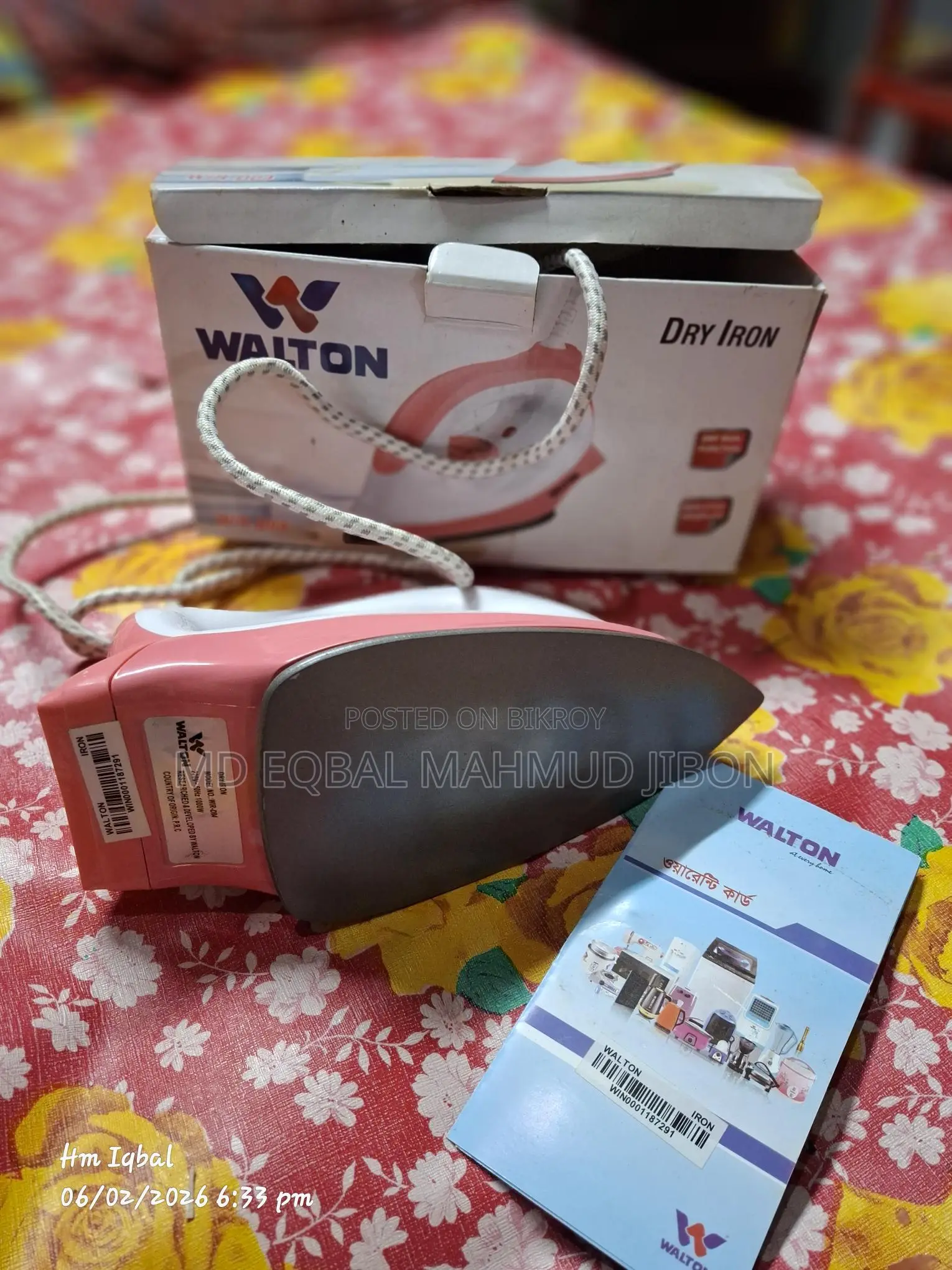 Like-New Iron