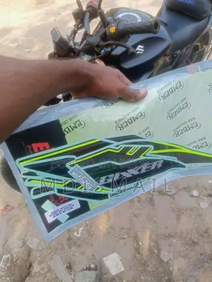 Suzuki Gixxer Fi Disc Sticker