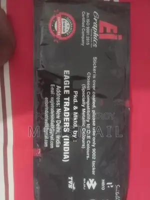 Suzuki Gixxer Fi Disc Sticker