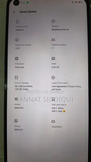 Realme 6i RMX2002 64 GB Blue