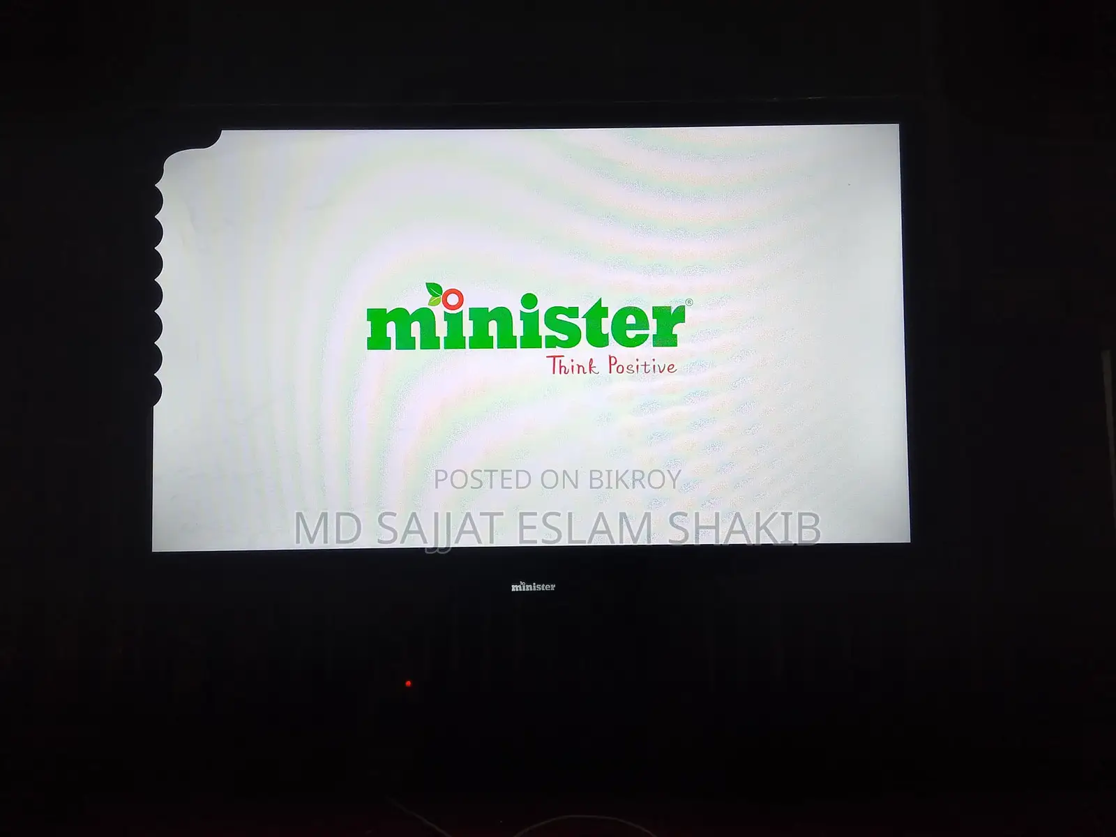 Minister TV for Sale