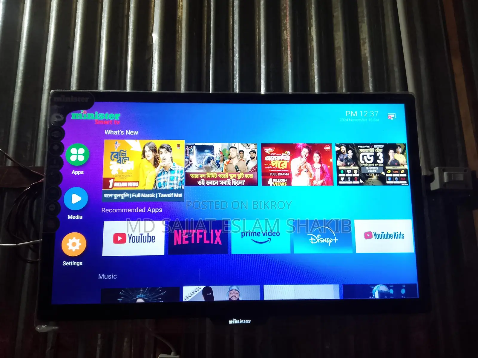Minister TV for Sale
