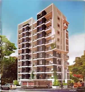 3 Bed, Bath, 1430 Sqft Ready Flat for Sale in Middle Bashabo