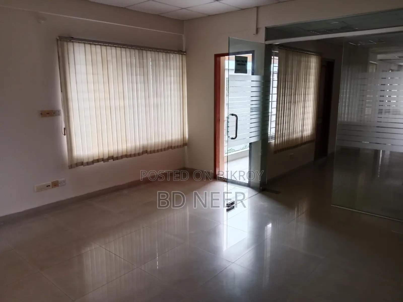 5000 sft office open space rent in Gulshan 2