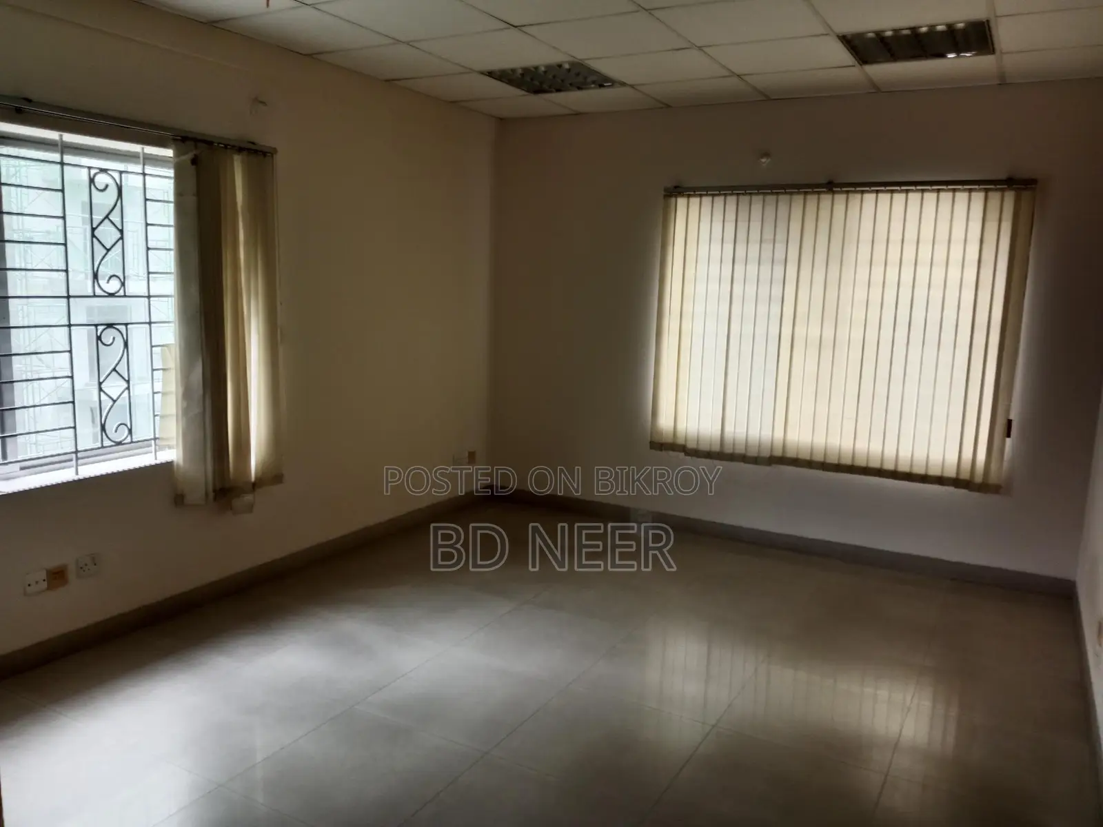 5000 sft office open space rent in Gulshan 2