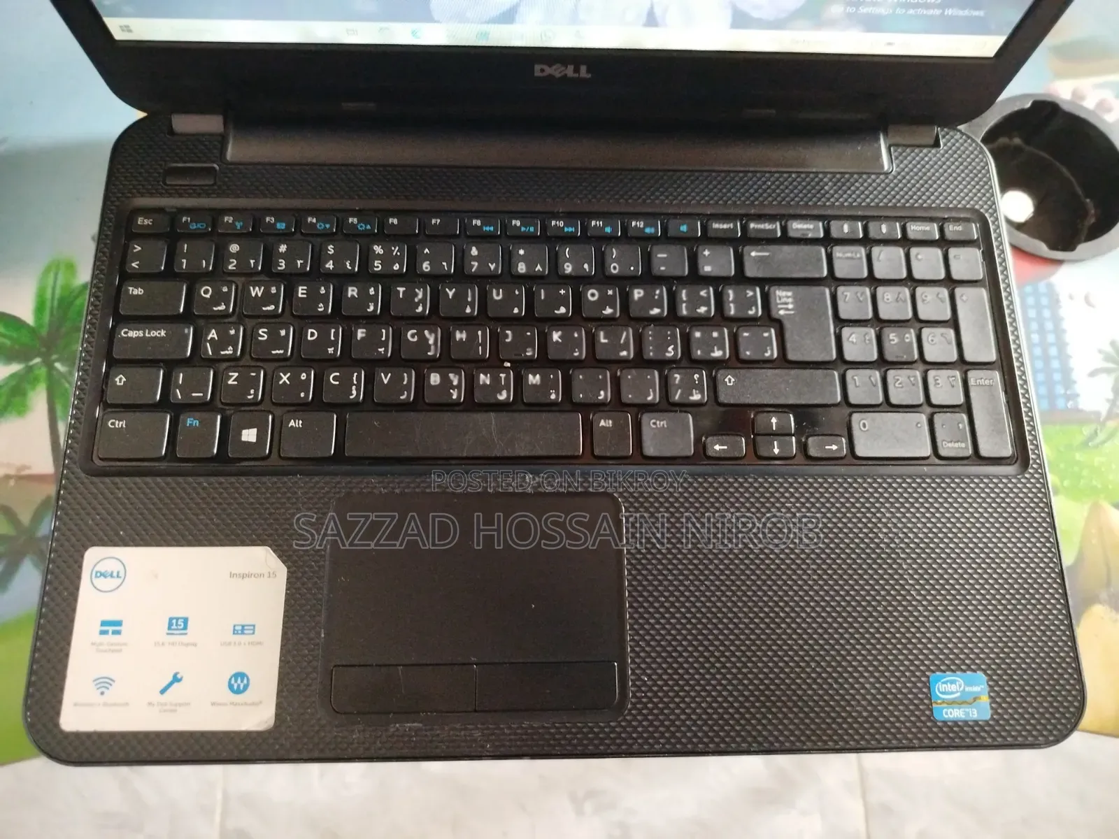Laptop Dell Inspiron 15 5000 4GB Intel Core 3 SSHD+SSD 500GB