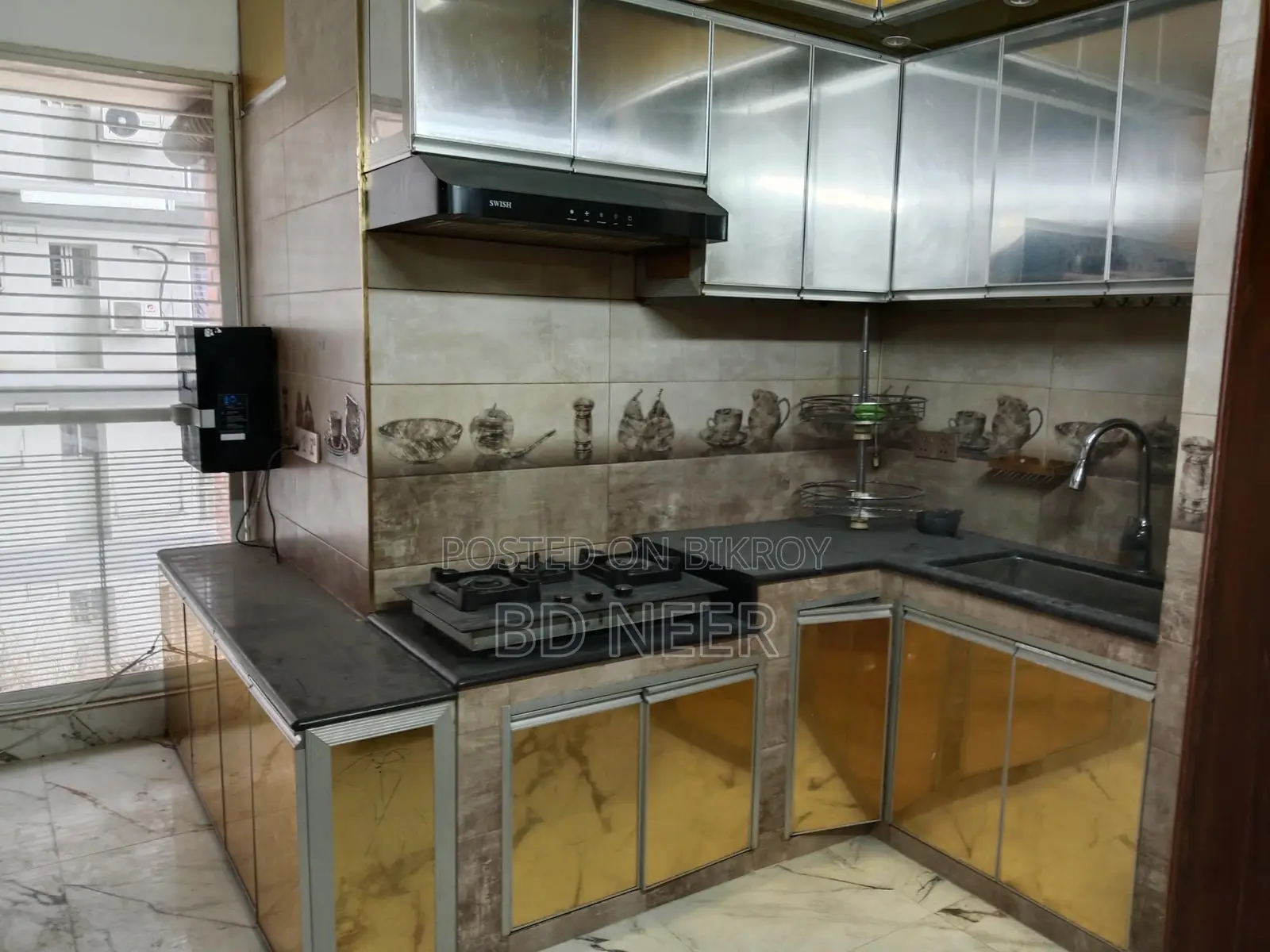 looking so pretty semi furnish 4 Bed room apt available in banani North