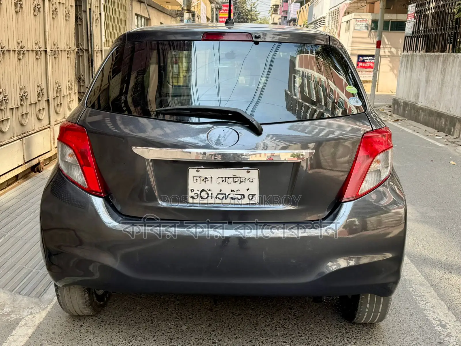 Toyota Vitz push start 2012