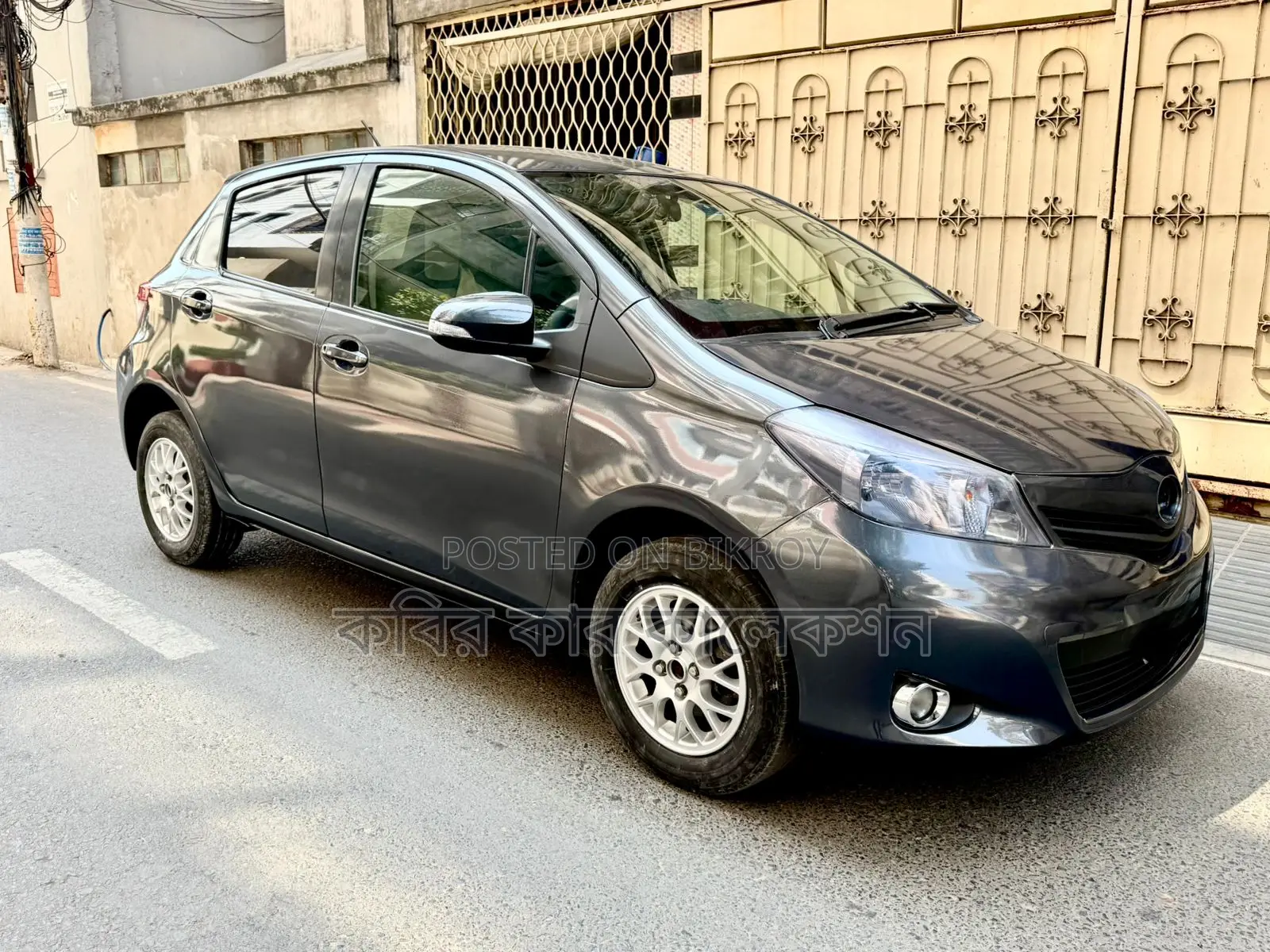 Toyota Vitz push start 2012
