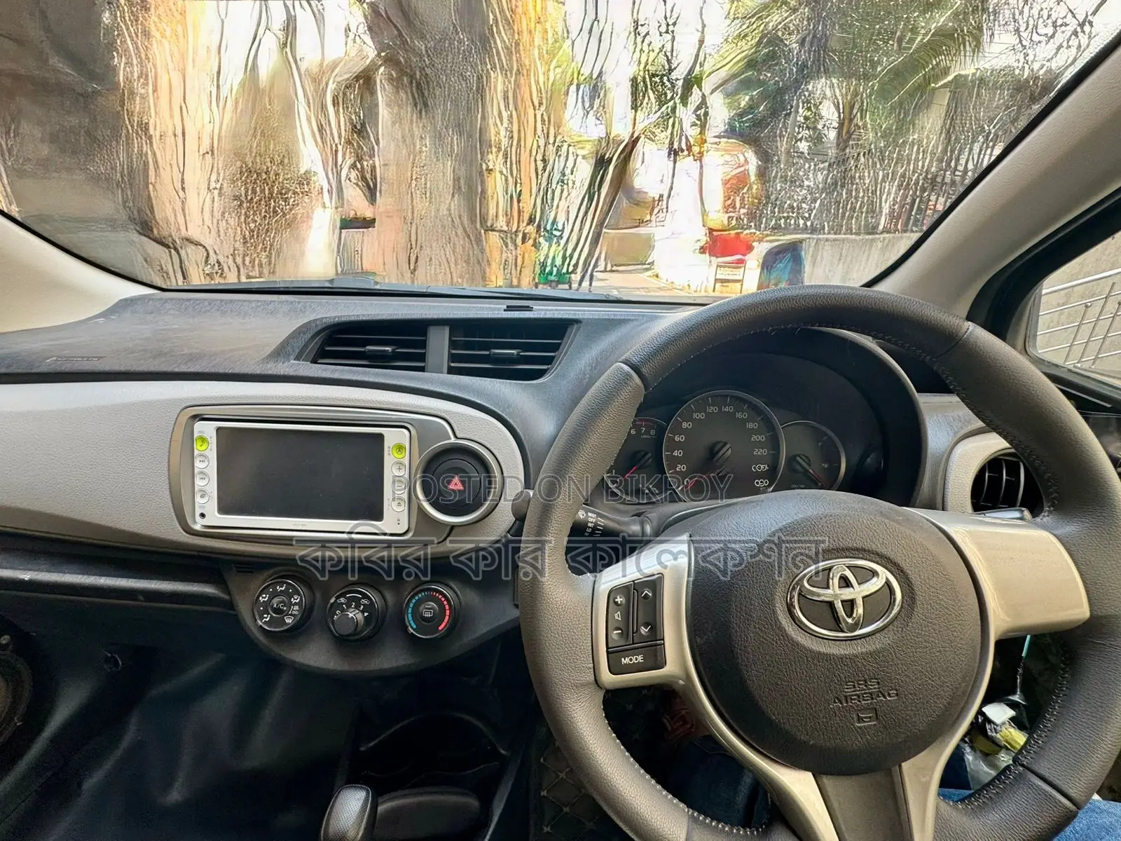 Toyota Vitz push start 2012