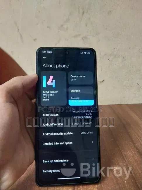 Xiaomi Mi 10i 128 GB Blue