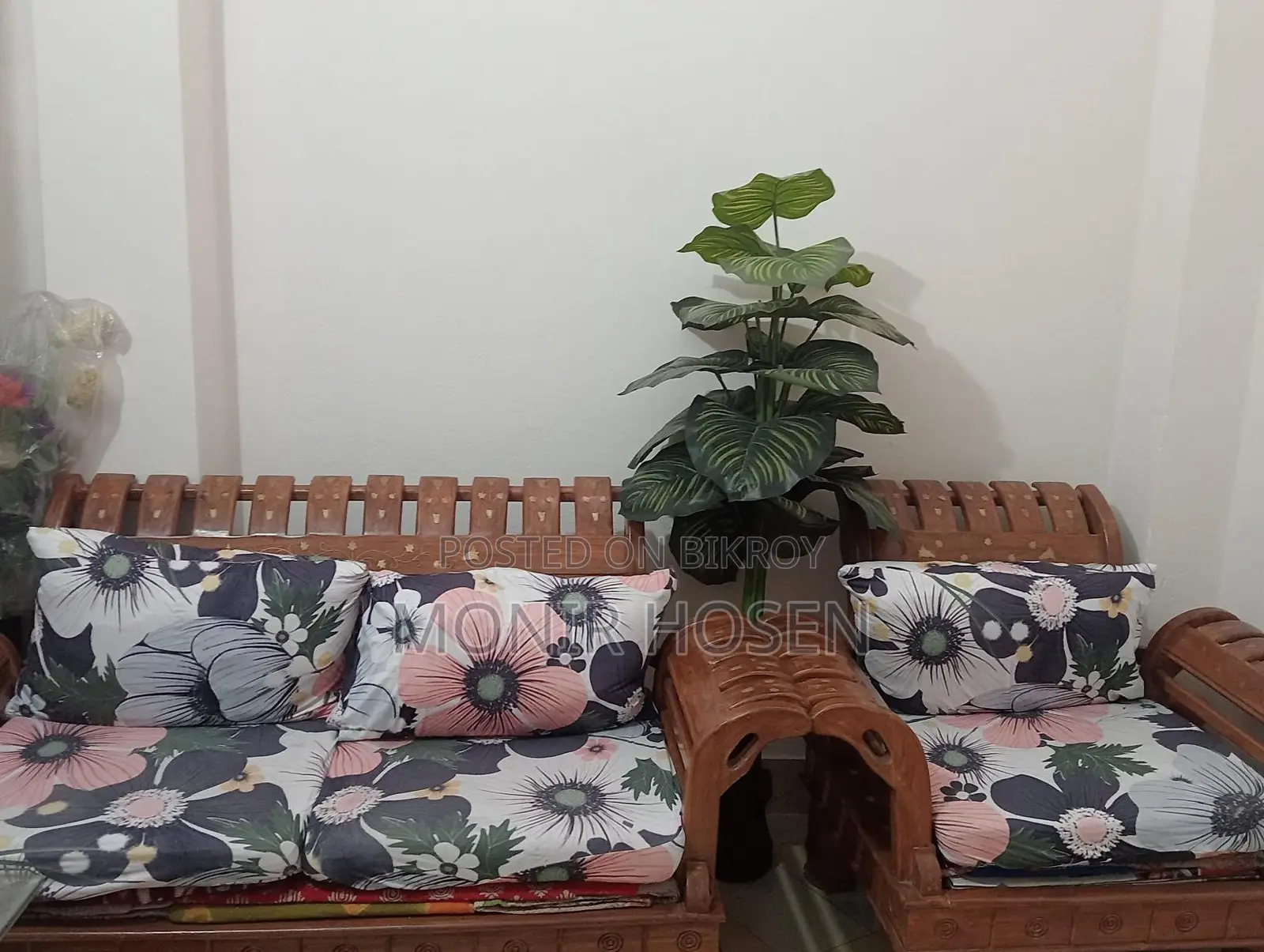 Teak Wood Sofa
