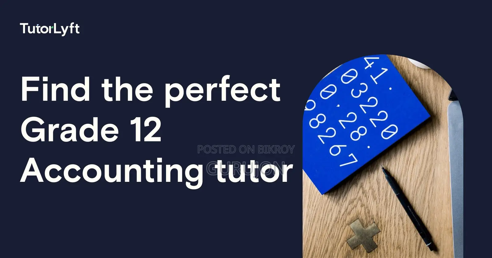 ACCOUNTING & FINANCE TUTOR IN BARIDHARA