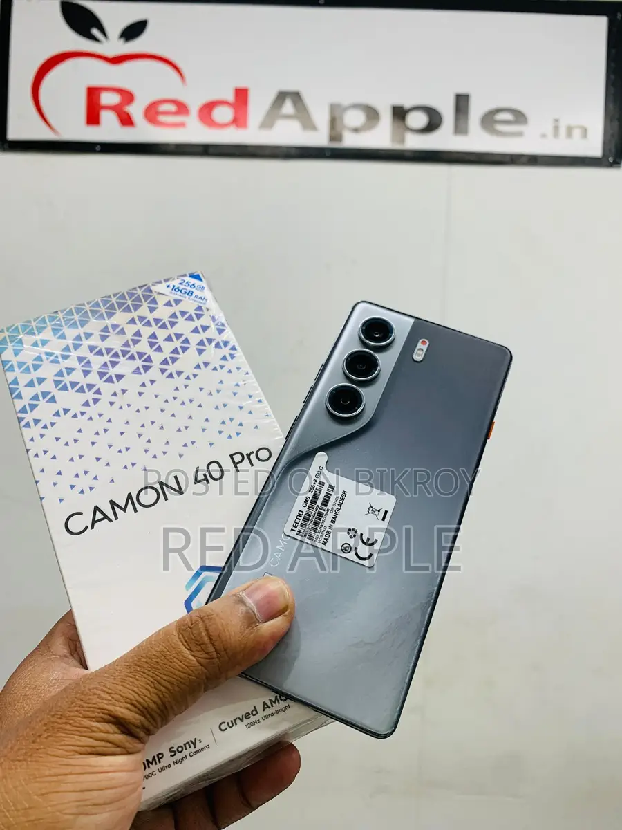 Tecno Camon 40 Pro 8/256 GB 2 Months Used