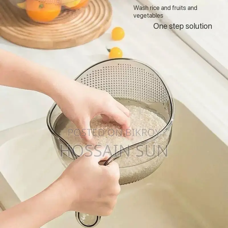 Rice Washing Fruit Draining Basket