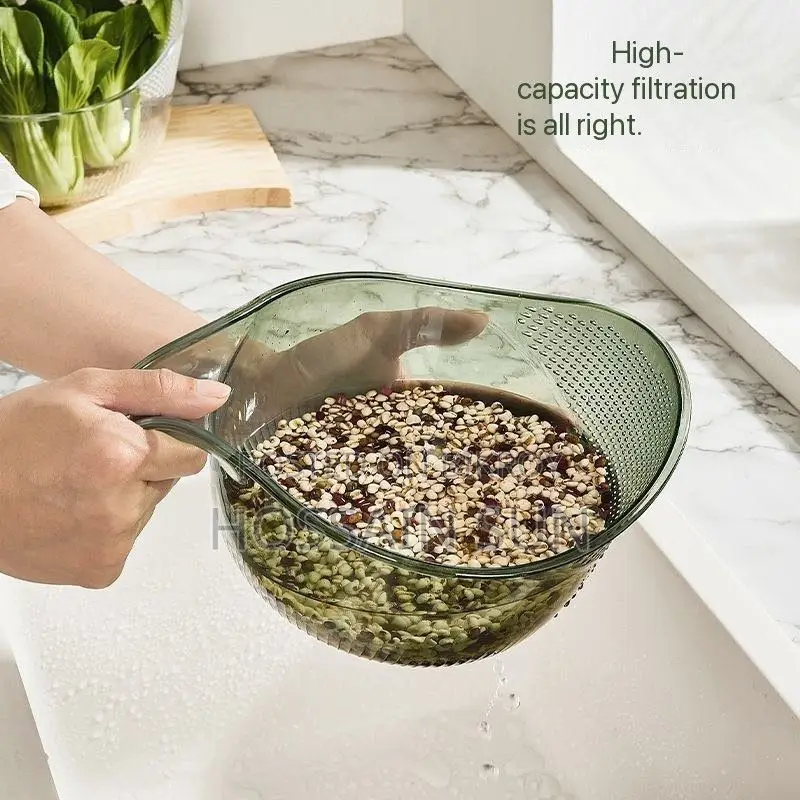 Rice Washing Fruit Draining Basket