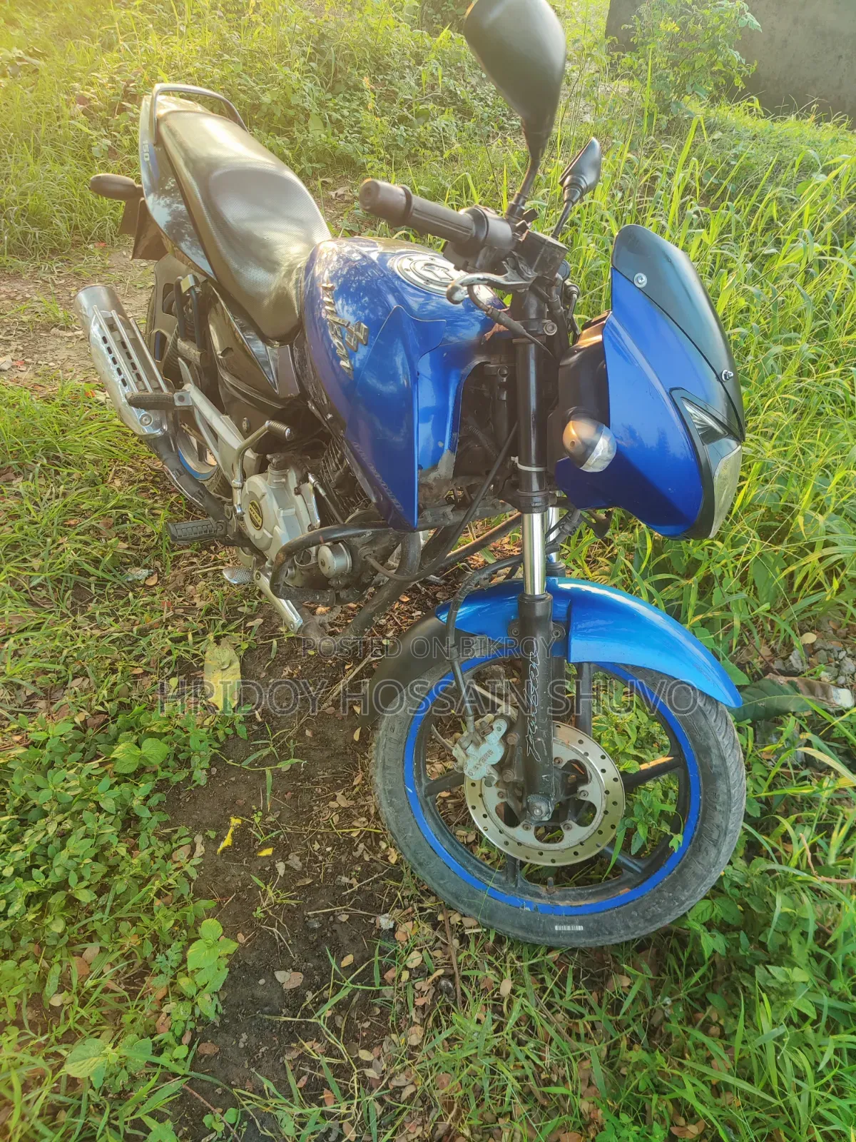 New Bajaj Pulsar 150 2012 Blue