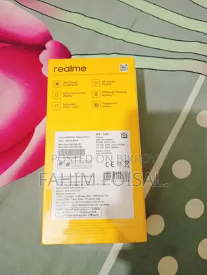 New Realme Note 60x 64 GB Black