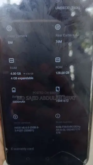 Tecno Spark 10 c (Used)