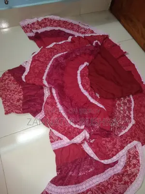 Long Maroon Skirt