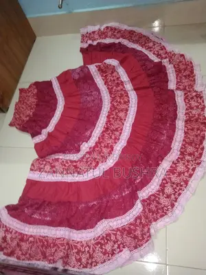 Long Maroon Skirt