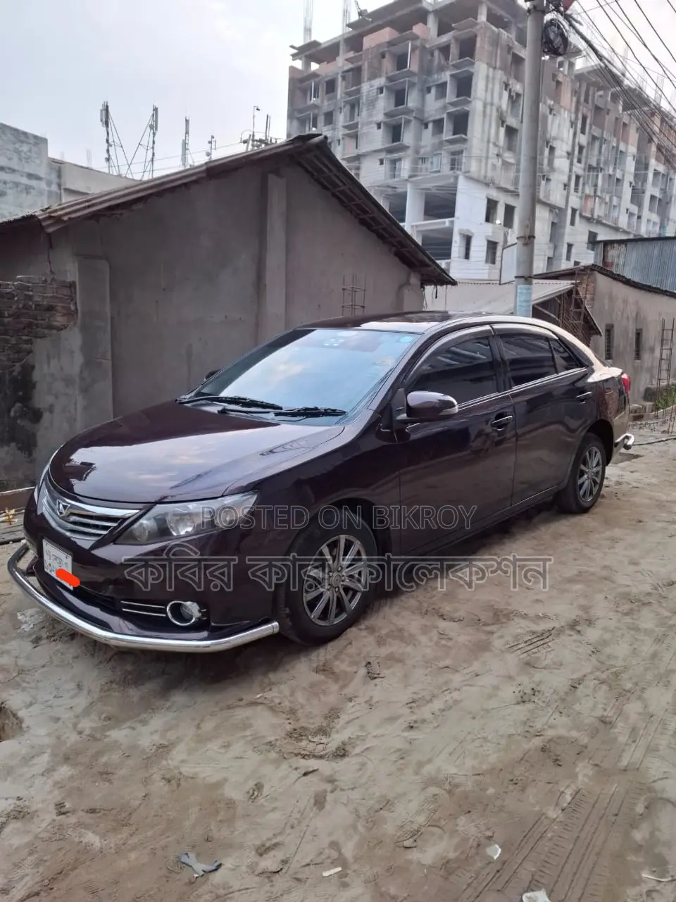Toyota Allion push start 2015