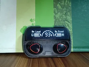 M10 TWS Earbuds With Digital Display (Premium Sound)